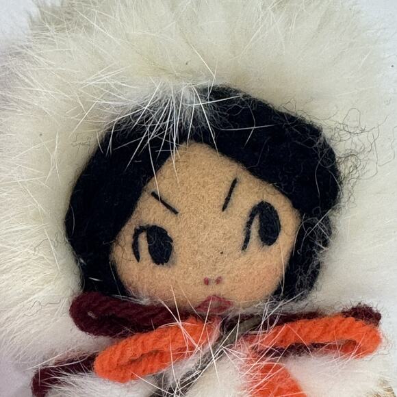Tlingit Indian Doll Made in Alaska ANUC Certified Alaskan Eskimo And Indian - Picture 8 of 8